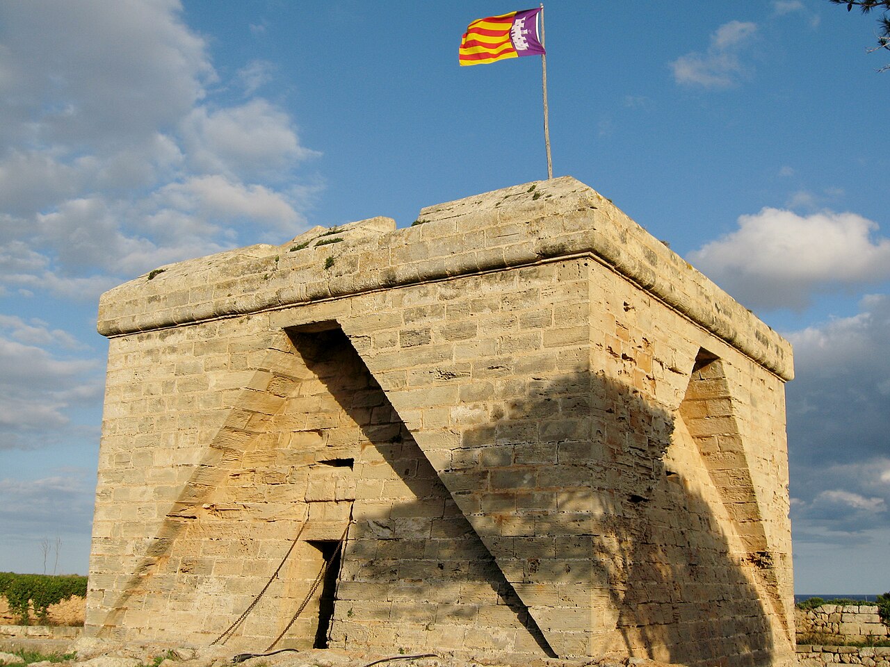 Castle of la Punta de Amer — Spain castle