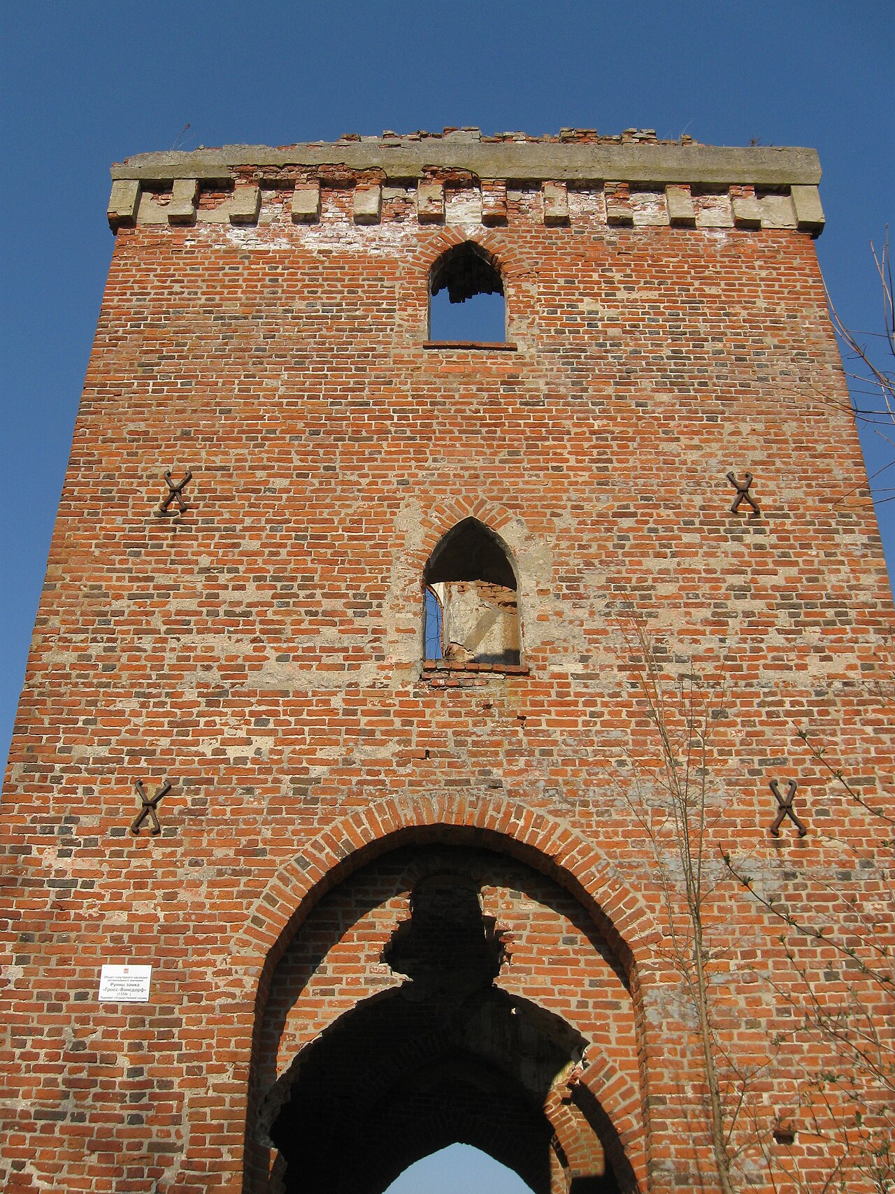 Gross Wohnsdorf Castle — Russian Federation castle