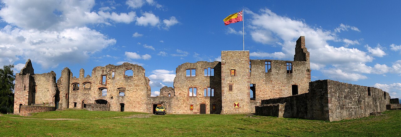 Hochburg Castle Ruins — Germany castle