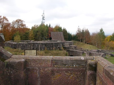 Eisenberg castle ruins — Germany castle