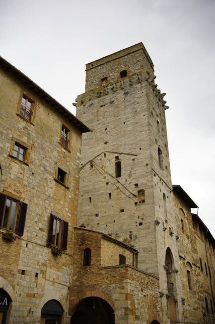 Towers of San Gimignano — Italy castle