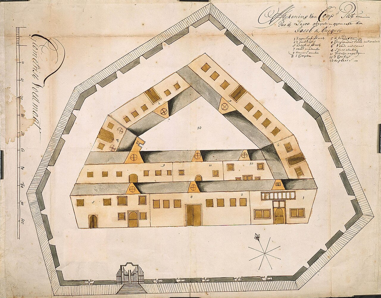 Fort Lijdzaamheid — Mozambique castle