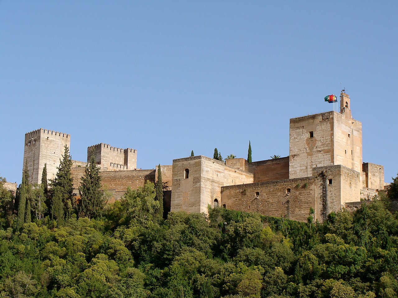 Muralla de la Alcazaba — Spain castle
