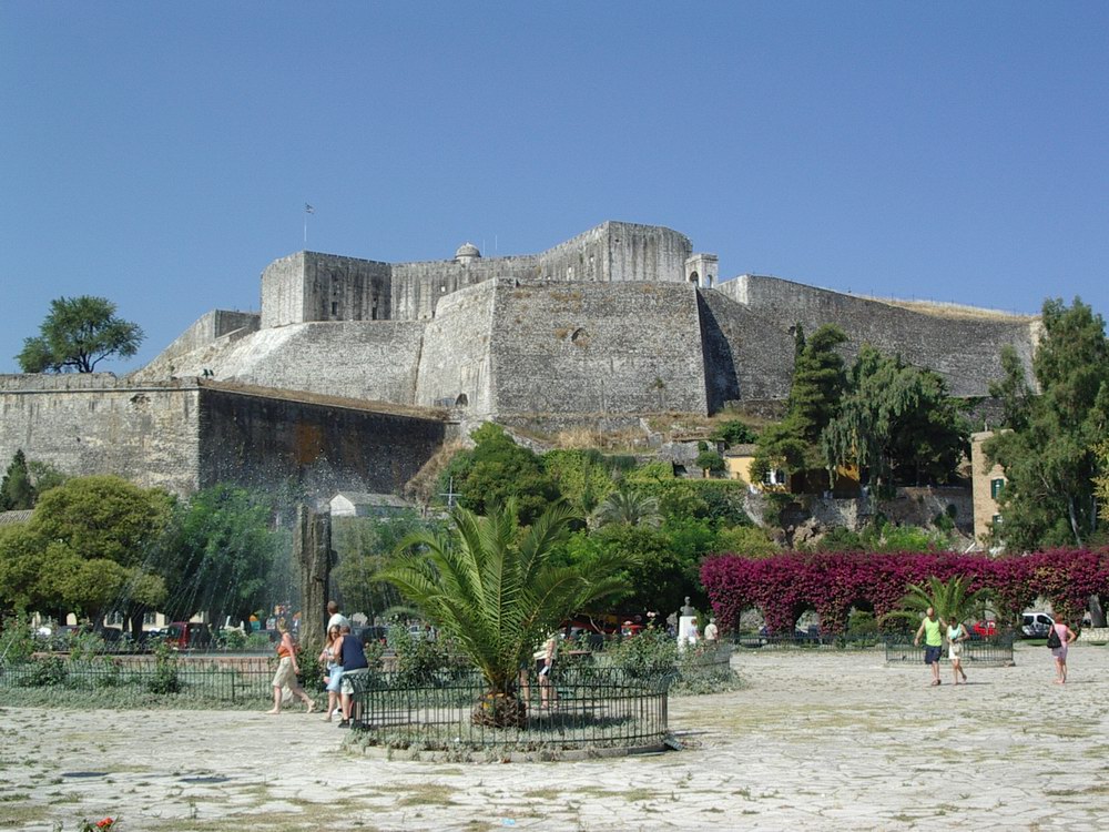 New Fortress of Corfu — Greece castle
