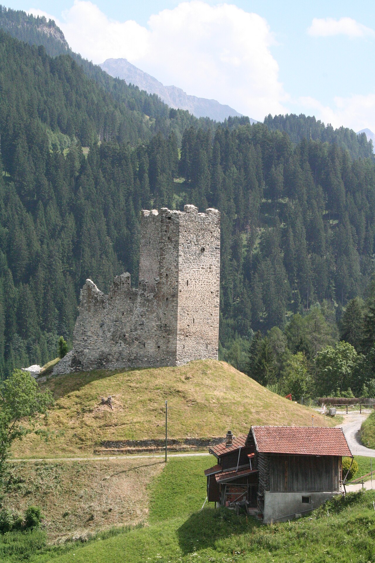 Strassberg Castle — Switzerland castle