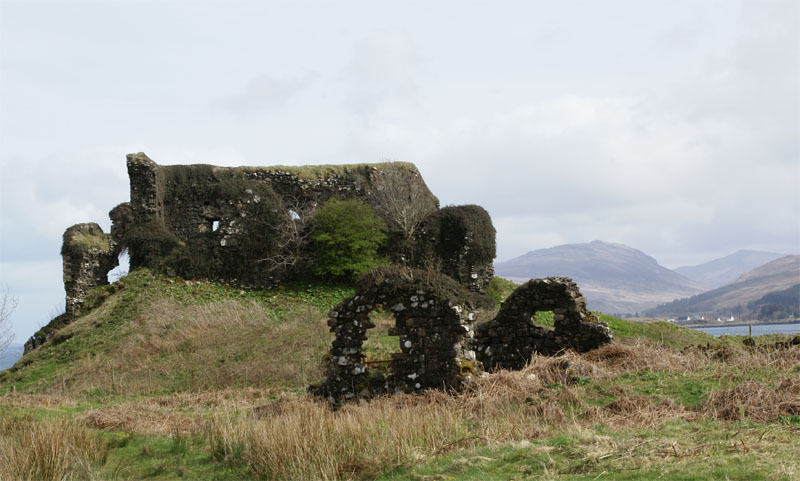 Aros Castle Ruins — United Kingdom of Great Britain and Northern Ireland castle