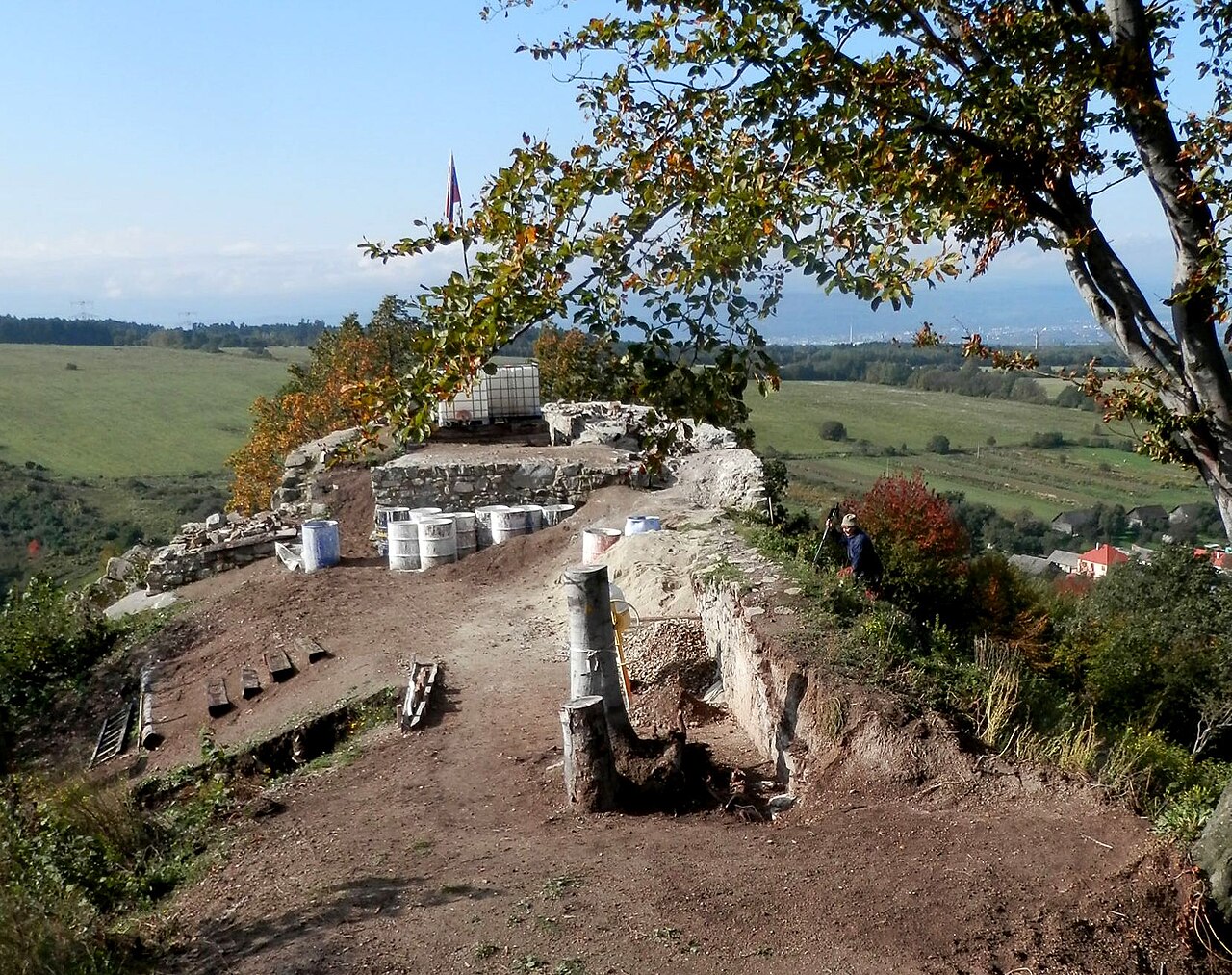 Hrad Šebeš — Slovakia castle