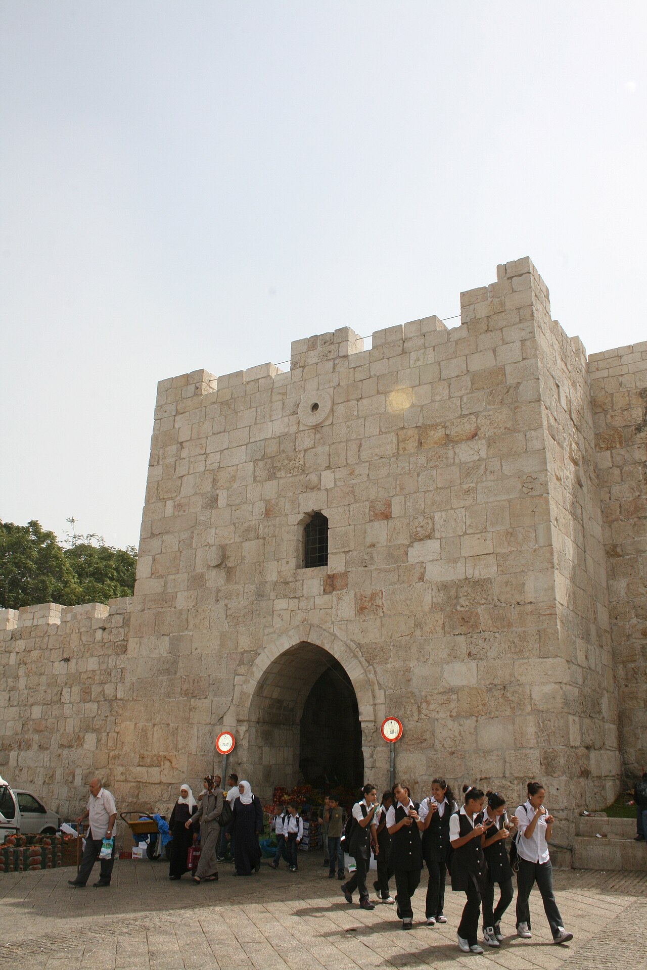 Herod's Gate — Palestine, State of castle