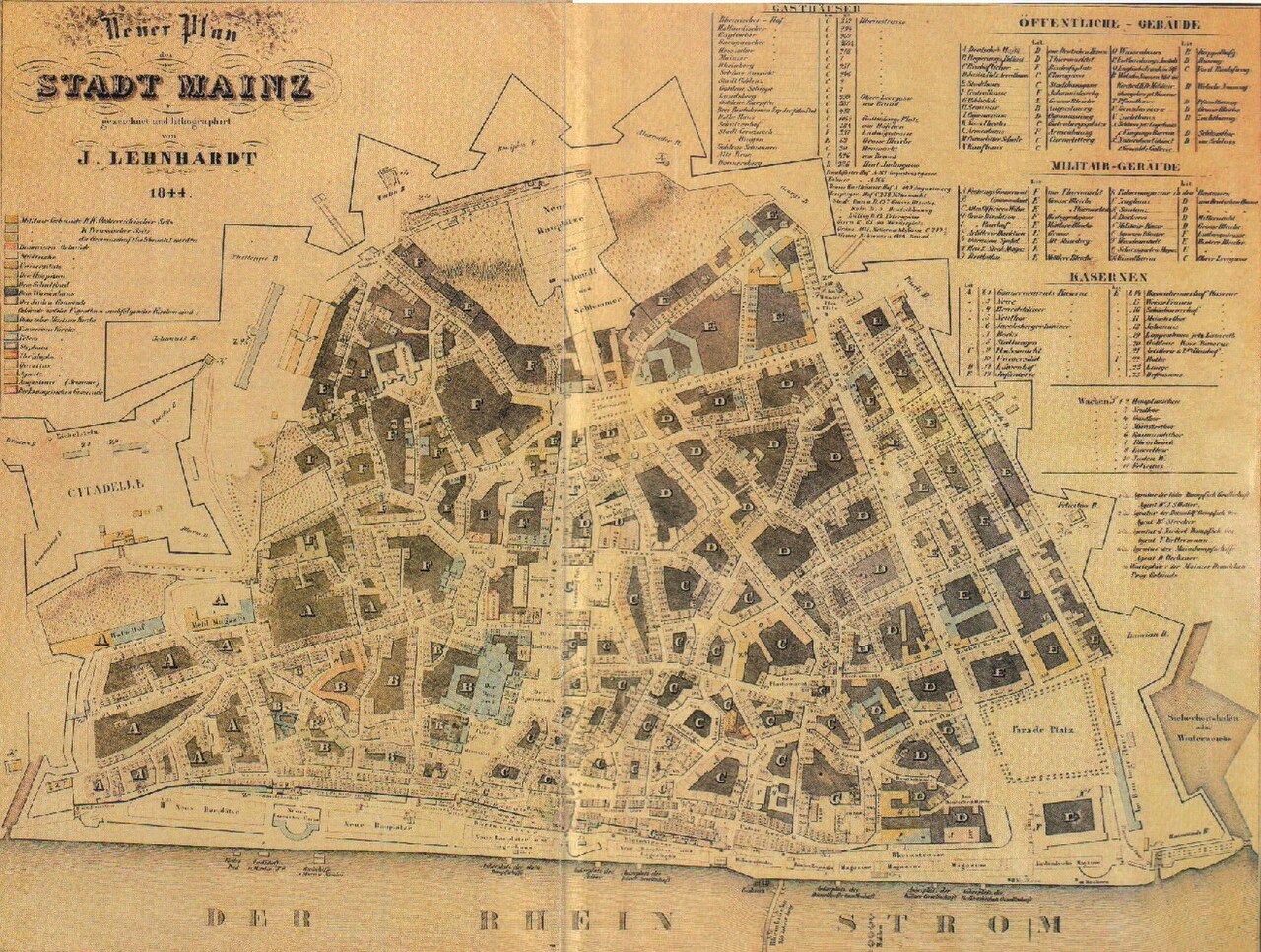 Fortress of Mainz — Germany castle