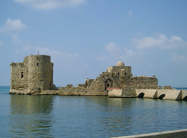 Sidon Sea Castle — Lebanon castle