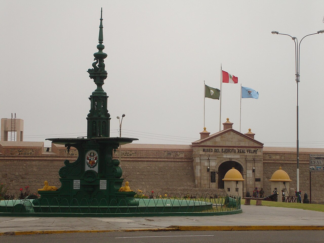 Real Felipe Fortress — Peru castle