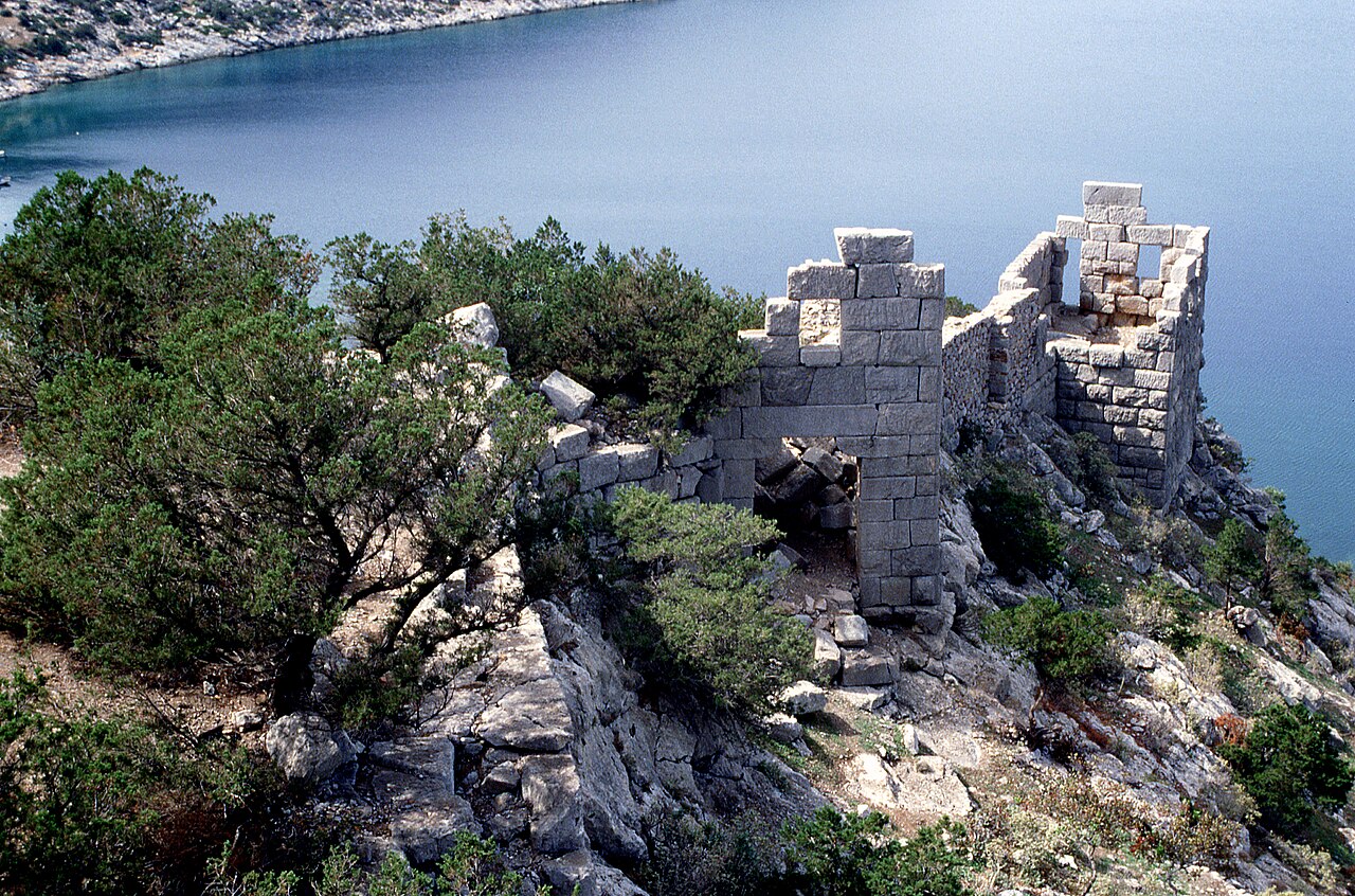 Siphae — Greece castle