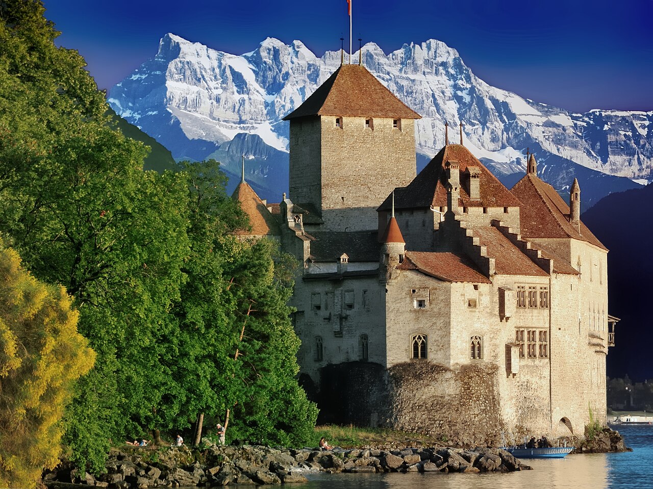 Chillon Castle — Switzerland castle