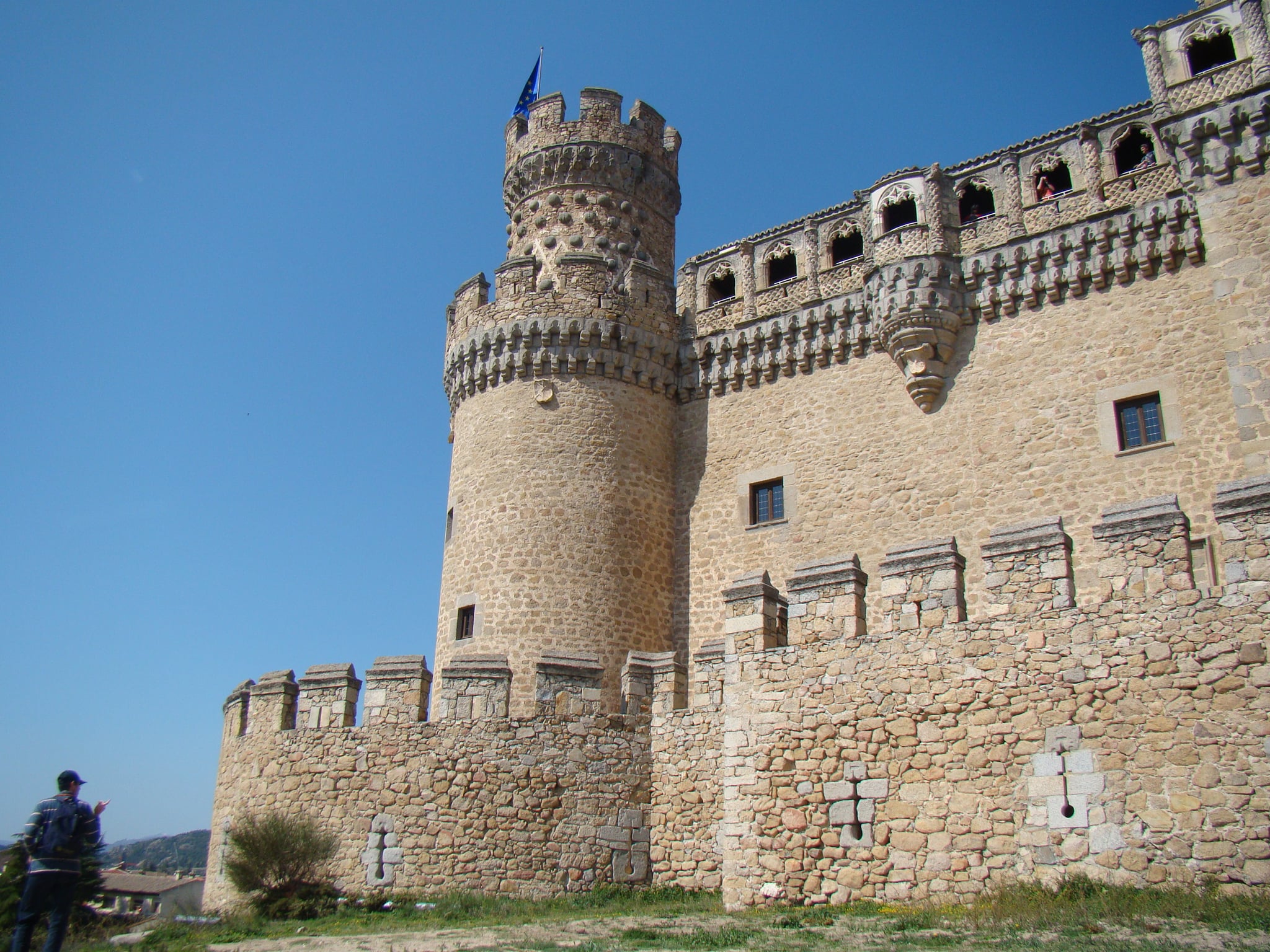 Castle of Manzanares and Real — Spain castle