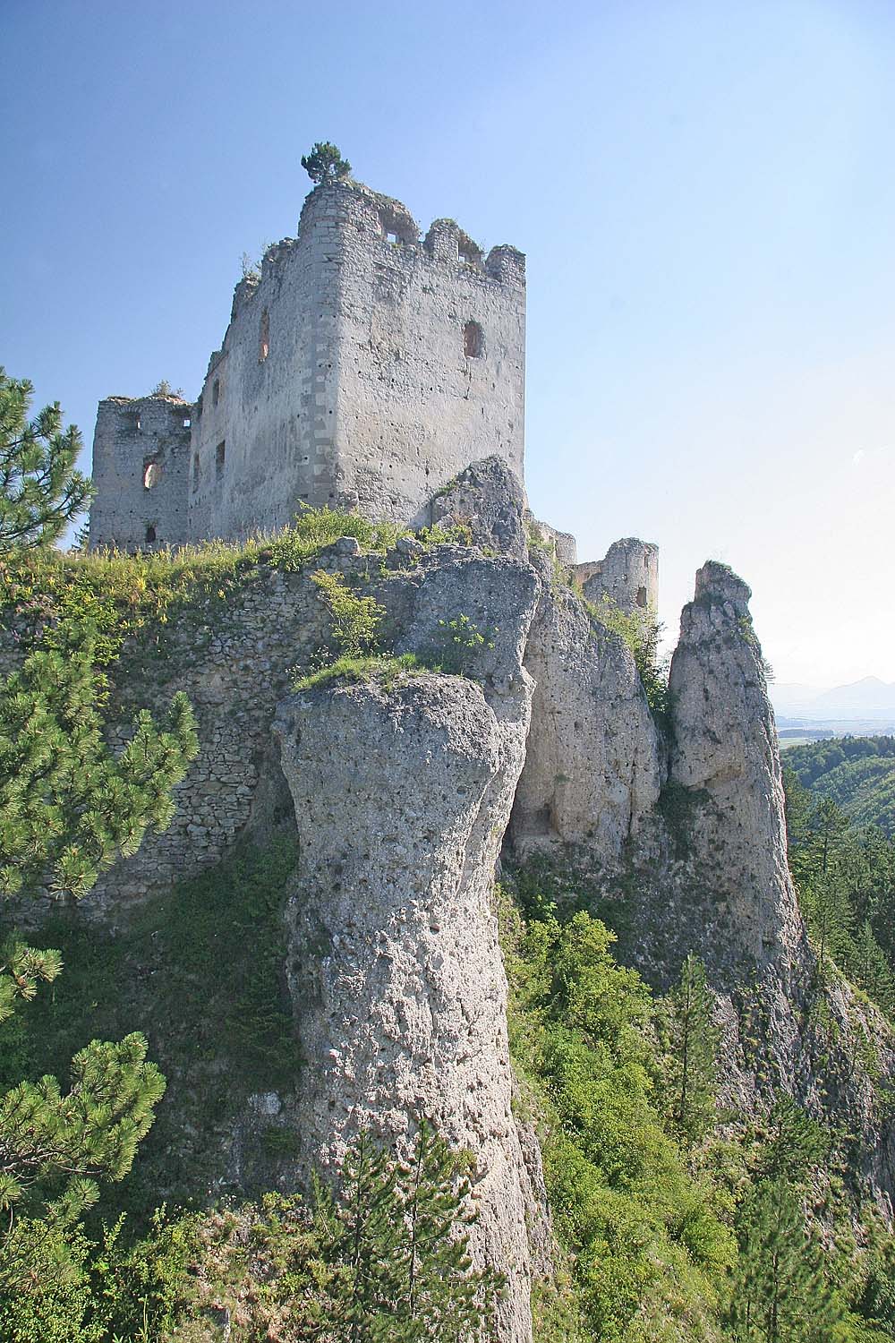 Lietava Castle Ruins — Slovakia castle