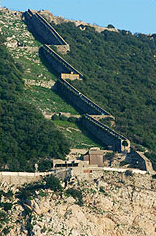 Charles V Wall — Gibraltar castle