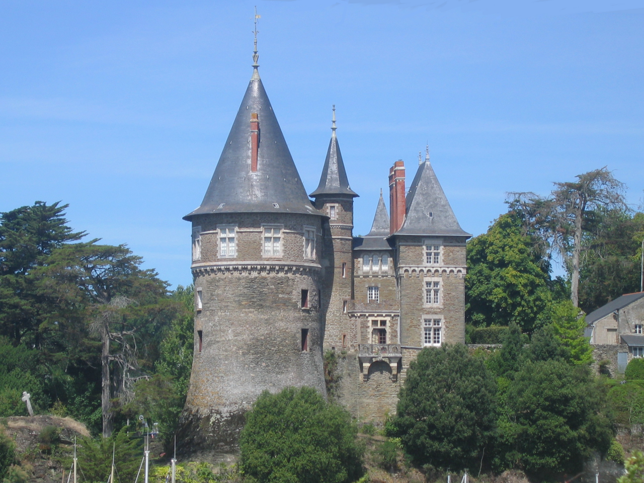 Castle of Pornic — France castle