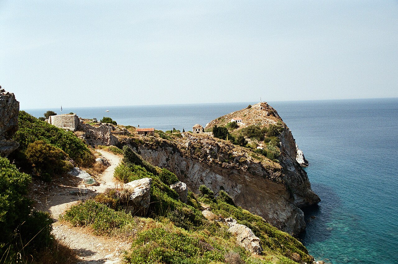 Skiathos Castle — Greece castle