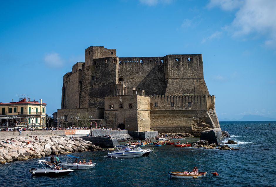 Castel dell'Ovo - Naples — Italy castle
