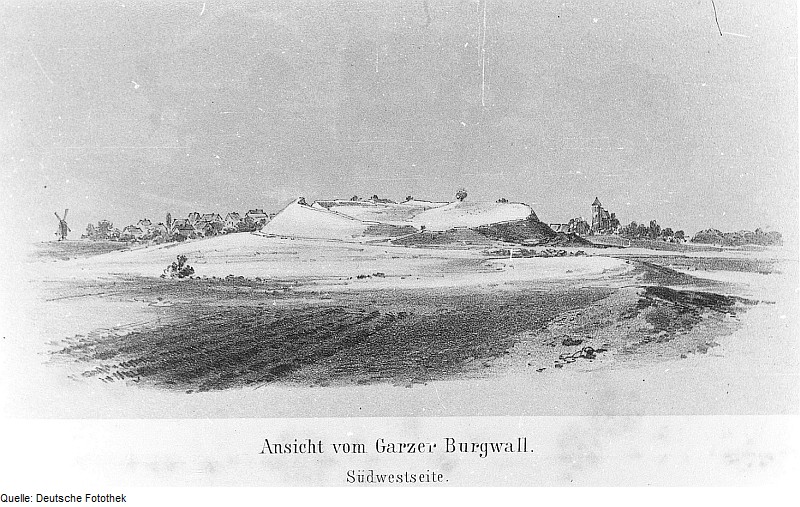 Garz Slavic Fort — Germany castle