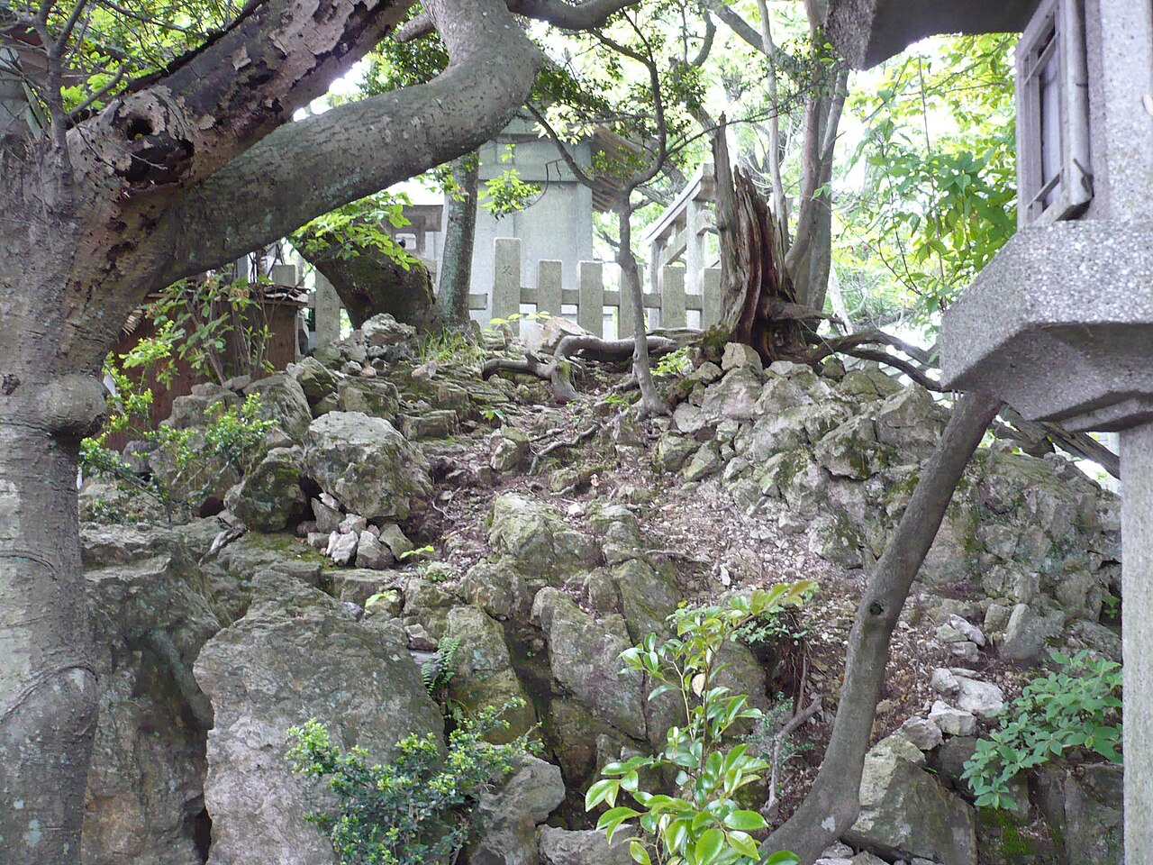 Shigisan Castle — Japan castle