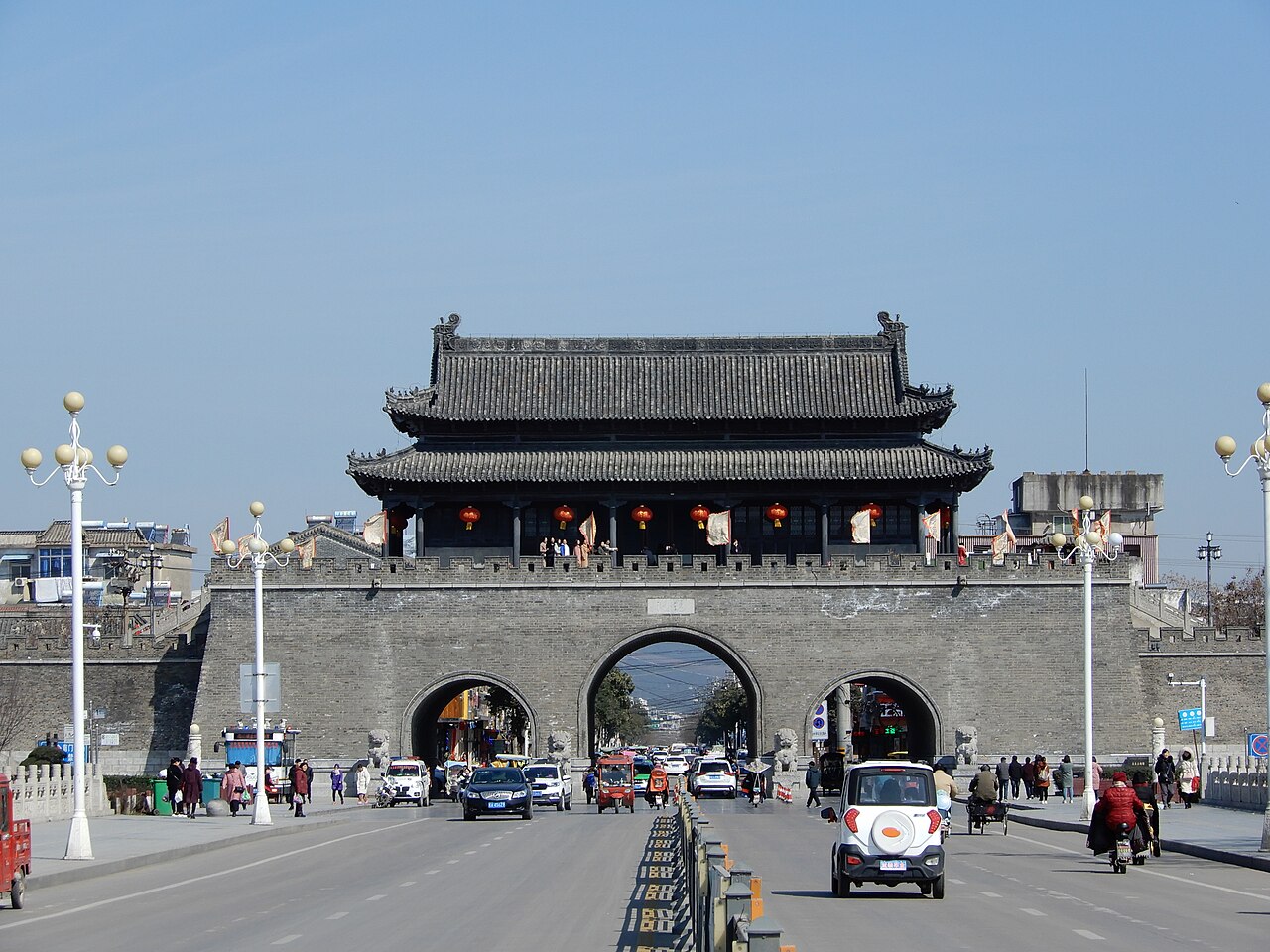 Shou County City Wall — China castle