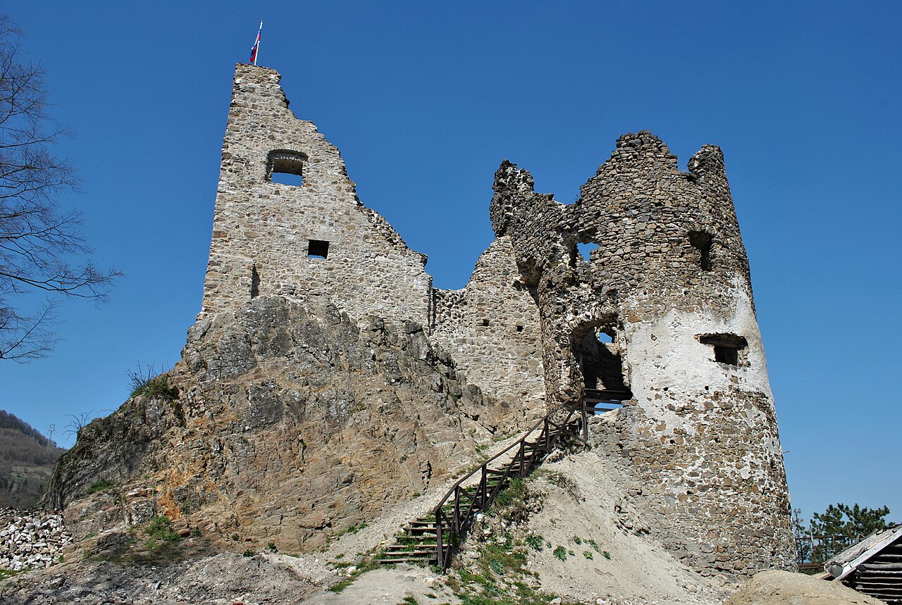 Revište Castle Ruins — Slovakia castle