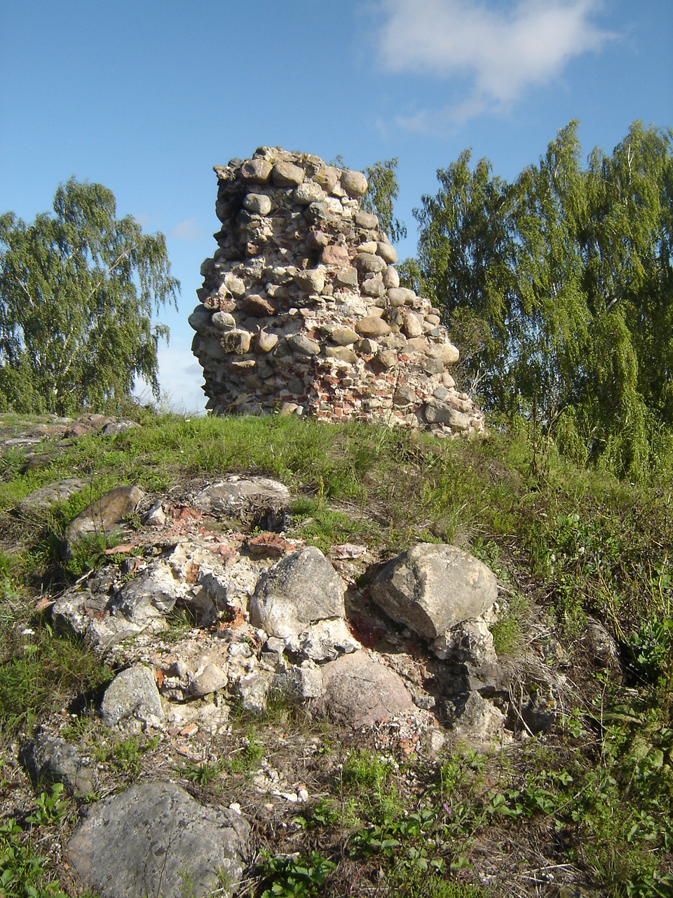 Kirumpää Castle Ruins — Estonia castle