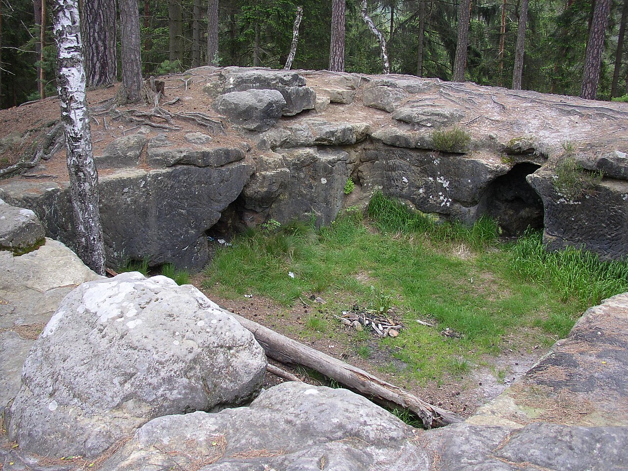 Chřibský hrádek — Czechia castle