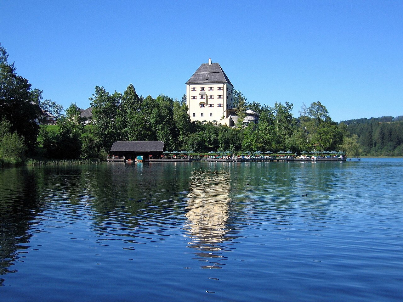 Schloss Fuschl — Austria castle