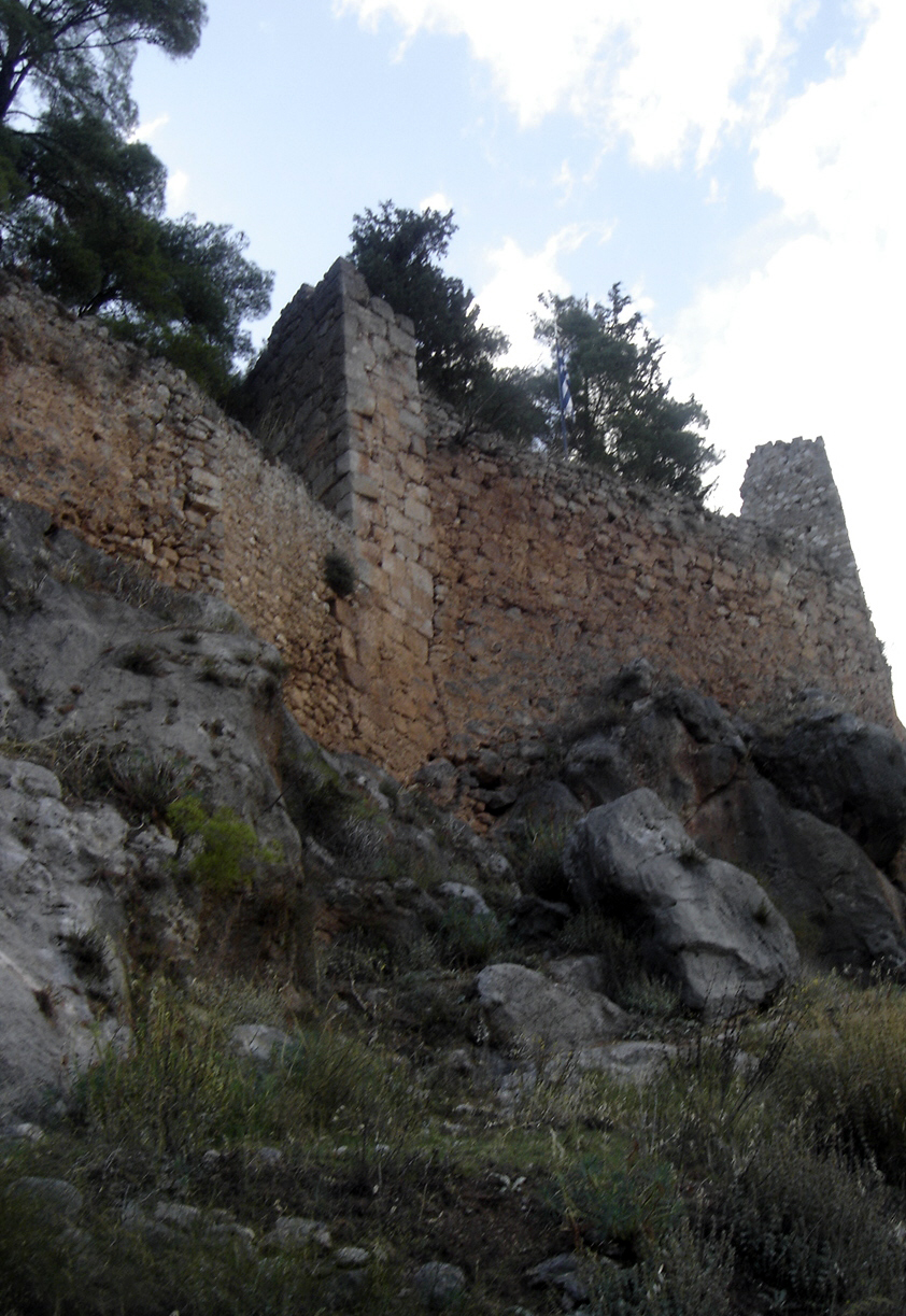 Castle of Salona — Greece castle