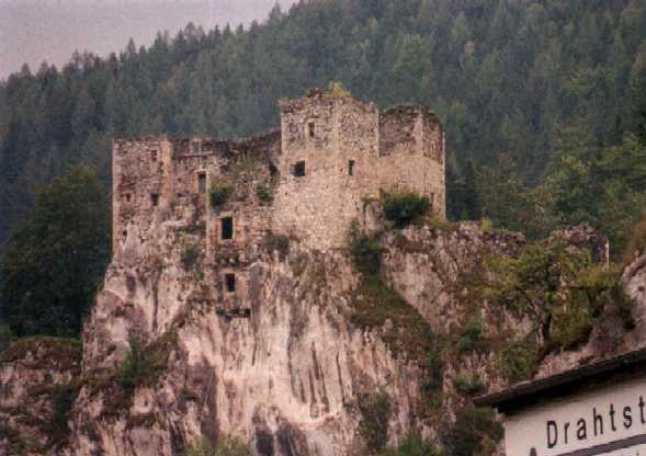 Schachenstein Castle Ruins — Austria castle