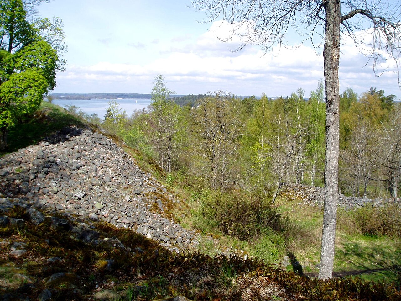 Gåseborg Hill Fort — Sweden castle