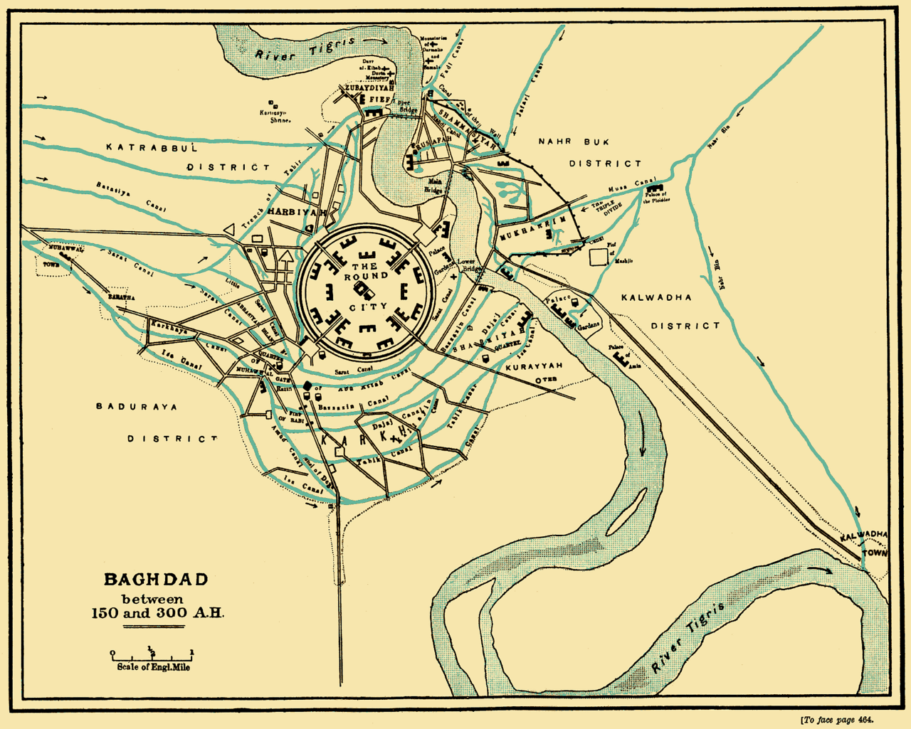 Round city of Baghdad — Iraq castle