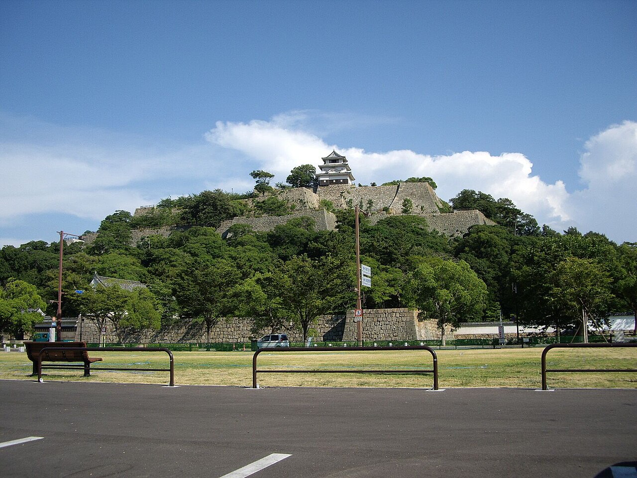 Marugame Castle — Japan castle