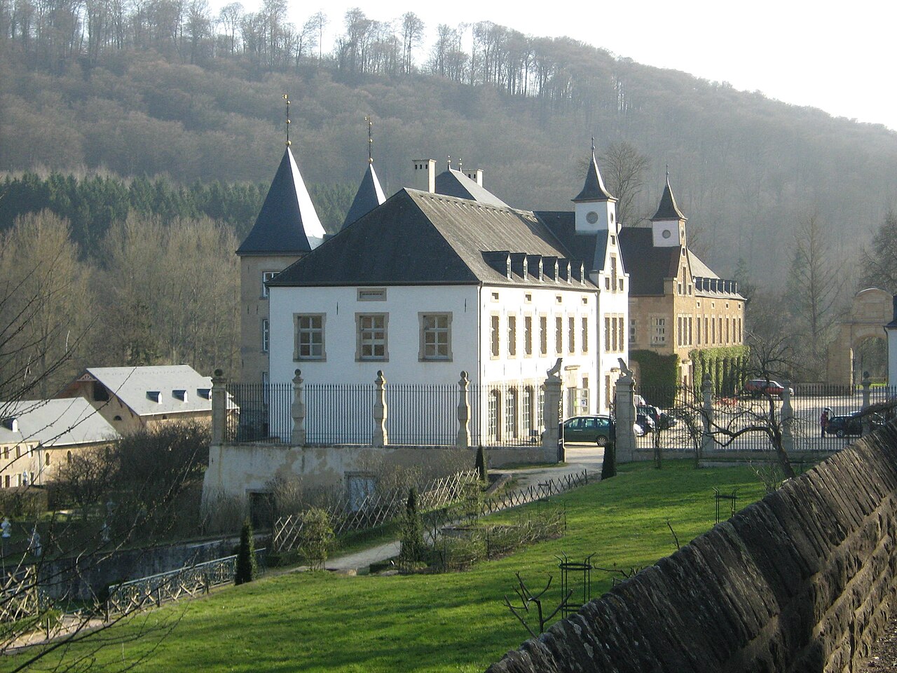 New Castle of Ansembourg — Luxembourg castle