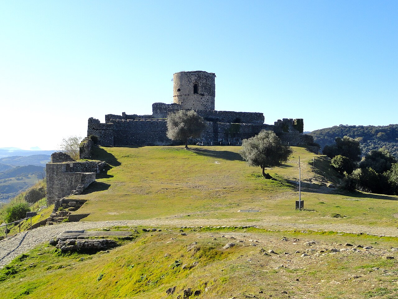 Jimena de la Frontera Castle — Spain castle